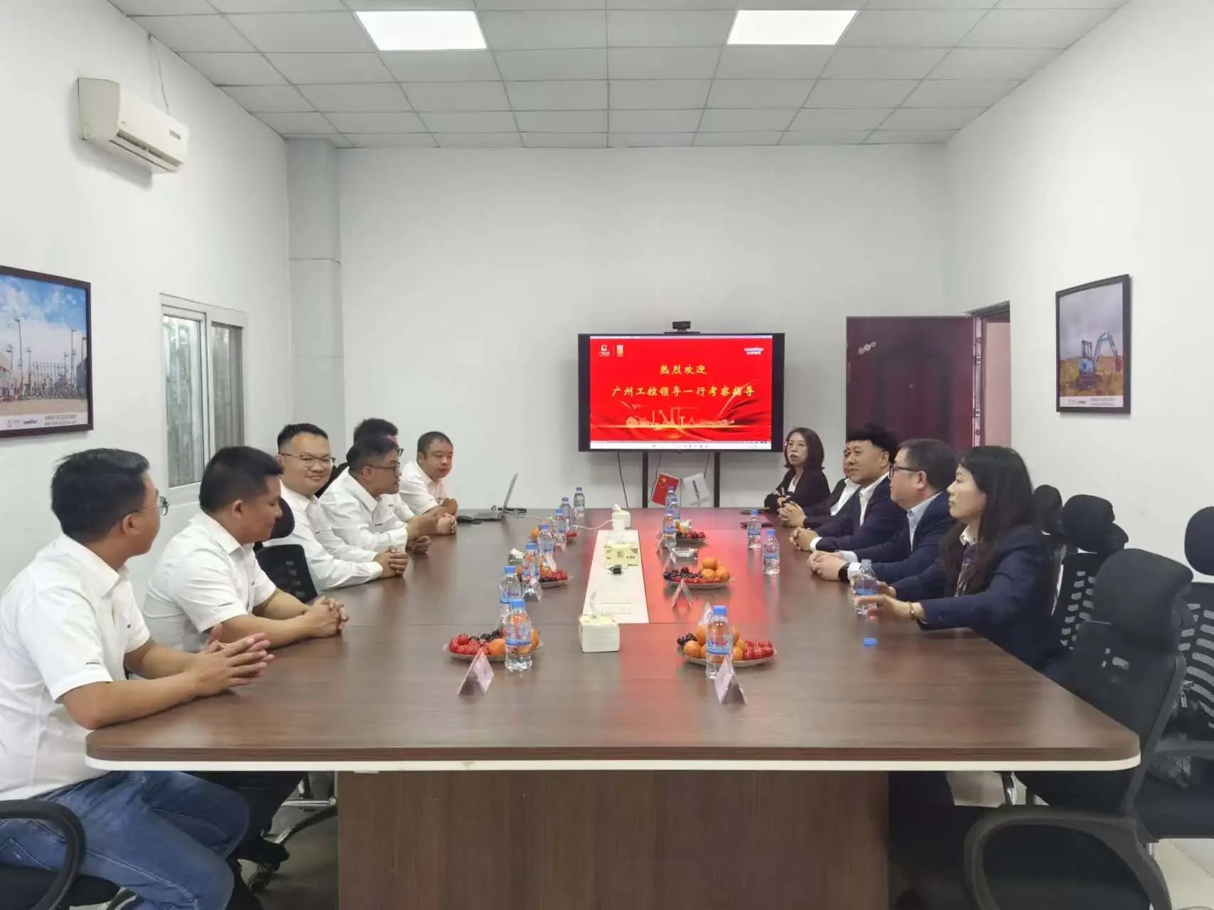 广州工控集团党委书记、董事长景广军率队调查J9集团智能柬埔寨子公司