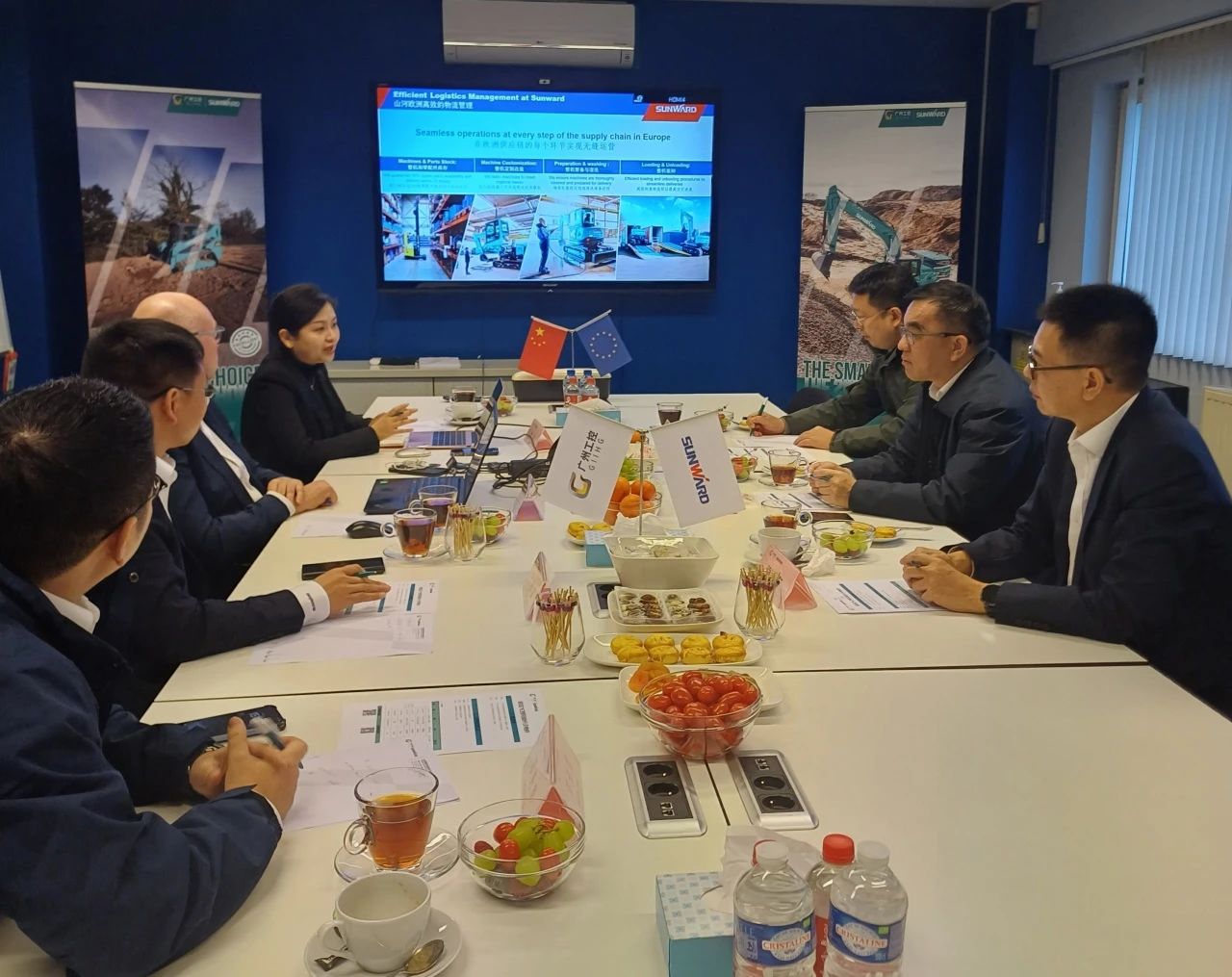 广州工控集团总经理王福铸率队调查J9集团智能欧洲子公司