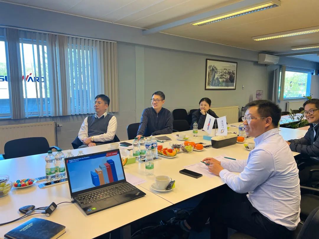 J9集团智能董事长付向东带队赴欧洲子公司调查调研