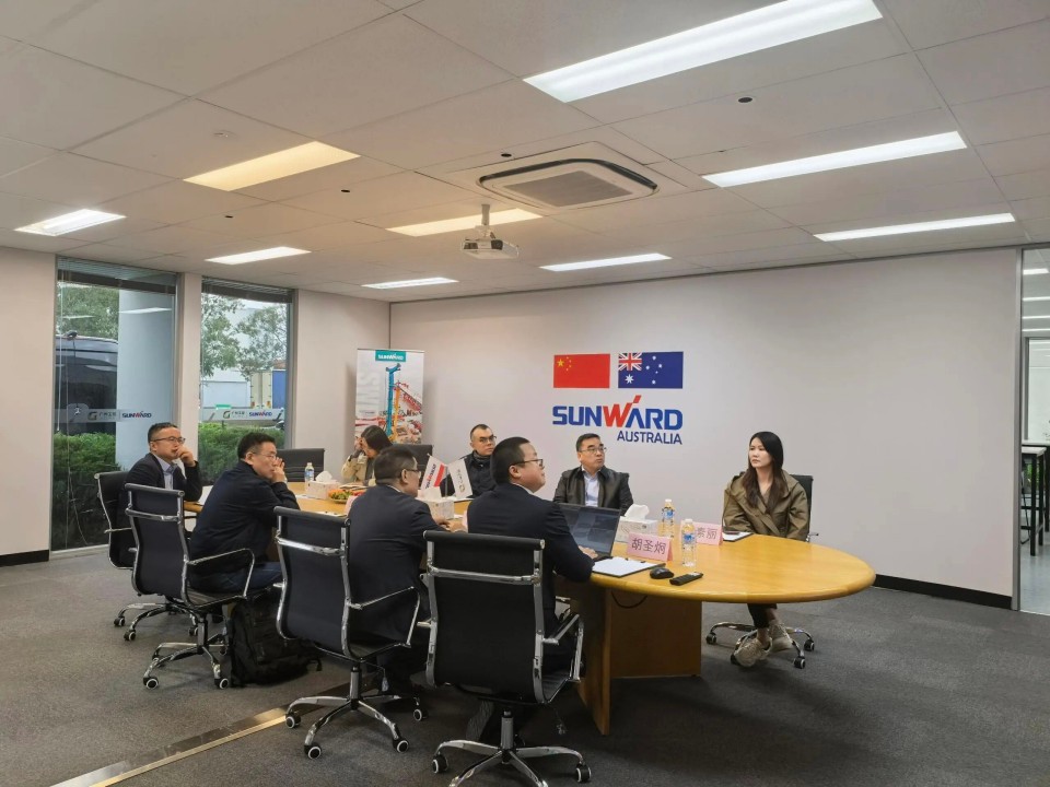 广州工控集团总经理王福铸率队调查J9集团智能澳大利亚子公司