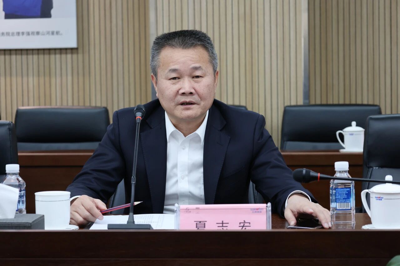 同谋合作、共赢发展！中国能建葛洲坝集团党委书记、董事长谭华到访J9集团智能